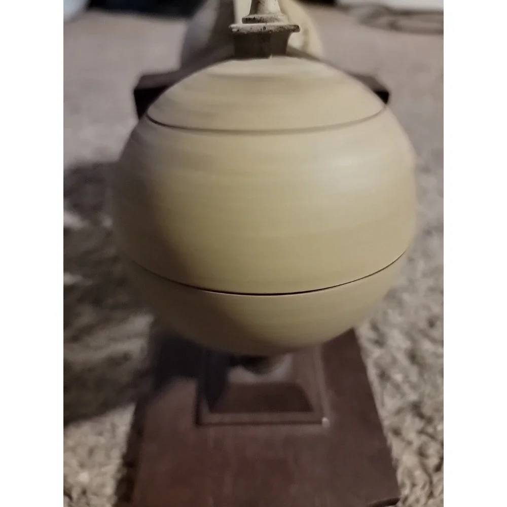 Vintage Spinning Wooden Globe Bookends Bookcase Decor Wood‎ Home Interiors NWOT